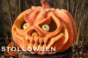 Papier Mache Pumpkin (2008) by Scott A. Stoll