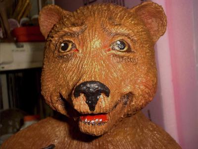 "bear face" by Debra Schoch