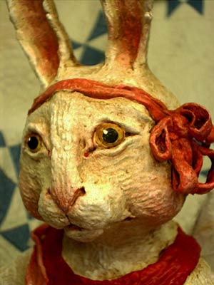 "Rabbit (close-up)" by Debra Schoch