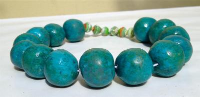 "Necklace big turquoise" by Sabrina David