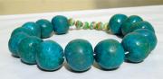 Necklace big turquoise by Sabrina David