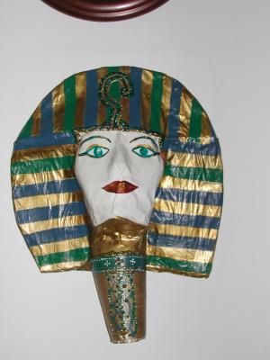 "egyptian mask" by Ruth Gal