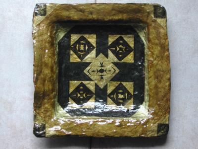 "square plate" by Ruth Gal