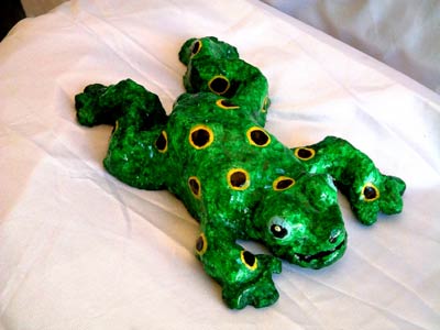 "Squashed Frog" by Mina Einav-Segal
