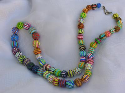 "necklace full of beads" by Rhonda Shema