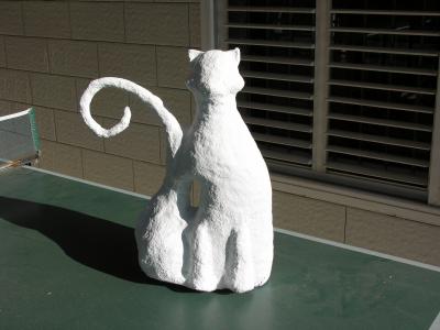 "unpainted cat" by Rhonda Shema