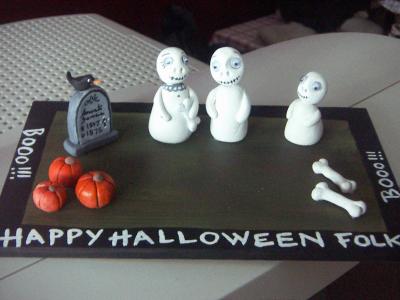 "Halloween Graveyard" by Anna Ohlsson