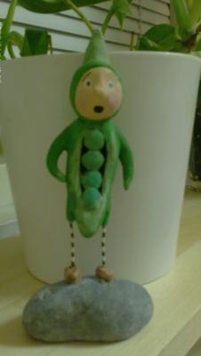 "Green Bean Man!!" by Anna Ohlsson