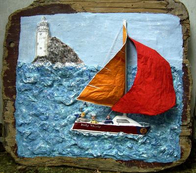 "Fastnet rock" by Anita Russell