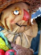 scarecrow closeup by Mary Payton