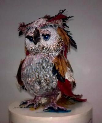 "OWL 2 (sold)" by Dahlia Oren