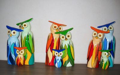 "owls" by Janneke Neele