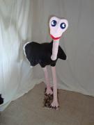 Therese the ostrich by Lucie Dionne