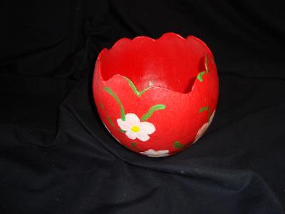 "flower bowl / bol à fleur" by Lucie Dionne