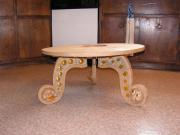 Tarot table, work in progress by Scylla Earls