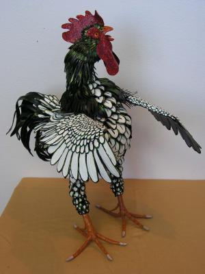 "Silver Jack, A Rooster" by Scylla Earls