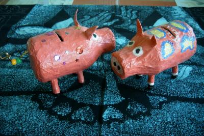 "piggybanks" by Glawen