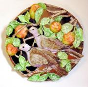 Doves in the Orchard by Antonia Galloway