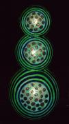 3 spheres by Genista Dunham