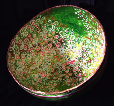 "flower bowl" by Genista Dunham