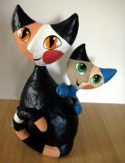 Cat & Kitty by Eva Fritz