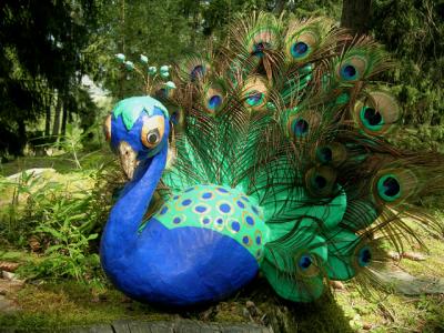 "My Peacock..." by Eva Fritz