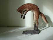 Leaping Fox by Nicky Clacy