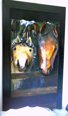 "horses" by Esther de Veer