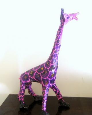 "a small giraffe" by Rina Ofir
