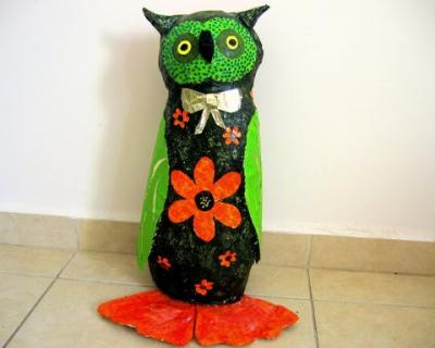 "an owl" by Rina Ofir