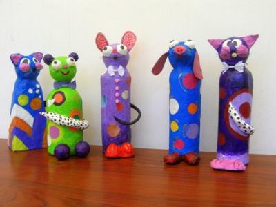 "animals for children on shampoo bottles" by Rina Ofir