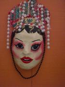 Asian Mask by Susan Baird