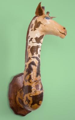 "Carl the Giraffe- Paper Stamede's Poster Boy" by Meg Lemieur