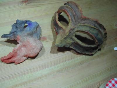 "both masks" by Martine Zeelenberg