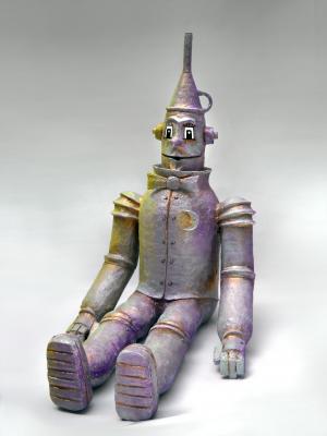 "A tin man who was taking his love in your heart" by Jose Tobar