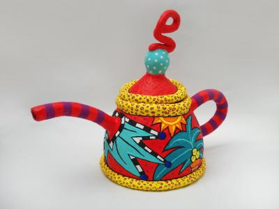 "Caribbean Tea pot" by Jose Tobar