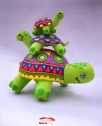 Turtle trio/ 60x35x45 by Jose Tobar