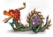 China Dragon 120 x 55 x 65 cm by Jose Tobar