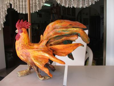 "rooster" by Ruhama Peled