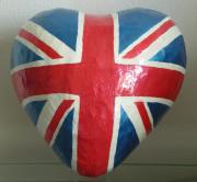 I Heart The Union Jack - Money Box by Danni Johnson