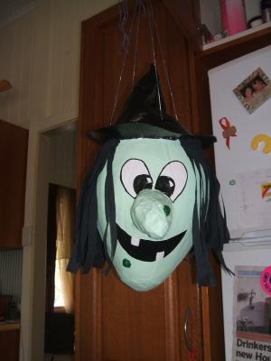 "Witch Pinata" by Ruth Montgomery