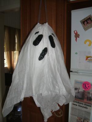 "Ghost Pinata" by Ruth Montgomery