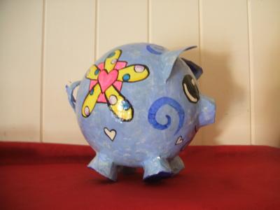 "Psychedelic Pig" by Ruth Montgomery