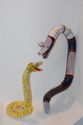 "Talking snakes" by Hugues Humblet