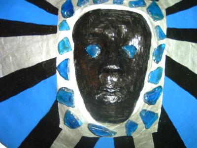 "Mask In The Round" by Carolyn Bispels