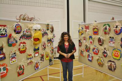 "Aborigen Mask workshop" by Ana Isabel Martí­n del Campo