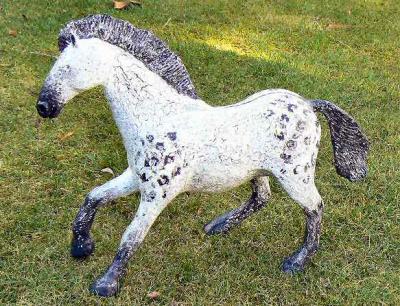"Finished Argento the Horse" by Julie Whitham