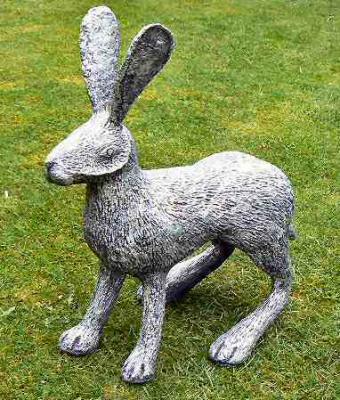 "Completed Hare Sculpture" by Julie Whitham