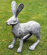 Completed Hare Sculpture by Julie Whitham