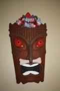 tiki mask by Ricky Patassini